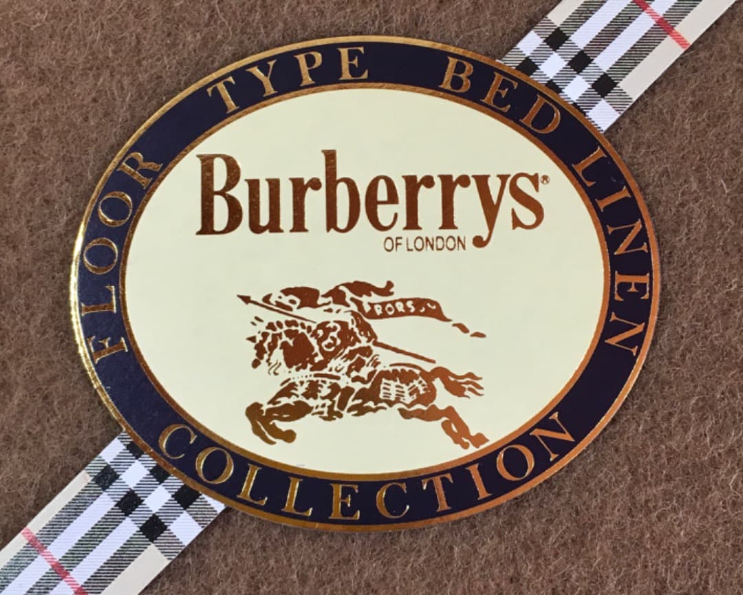 ○Burberrys バーバリー ウール 100％ 純毛毛布 140×200cm