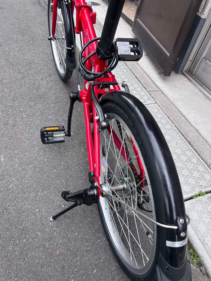 DAHON 折りたたみ自転車 赤