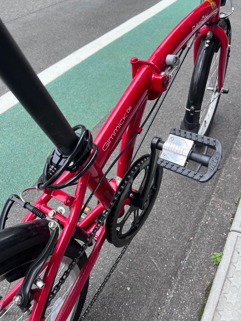 DAHON 折りたたみ自転車 赤