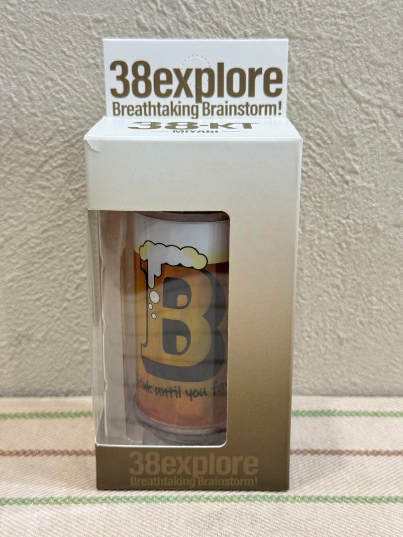 38explor BEEL コラボ 38灯 BeerMIYABI 縦縞無 クリア