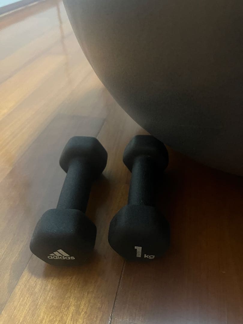 【adidas】トレーニングセット ダンベル1kg付き