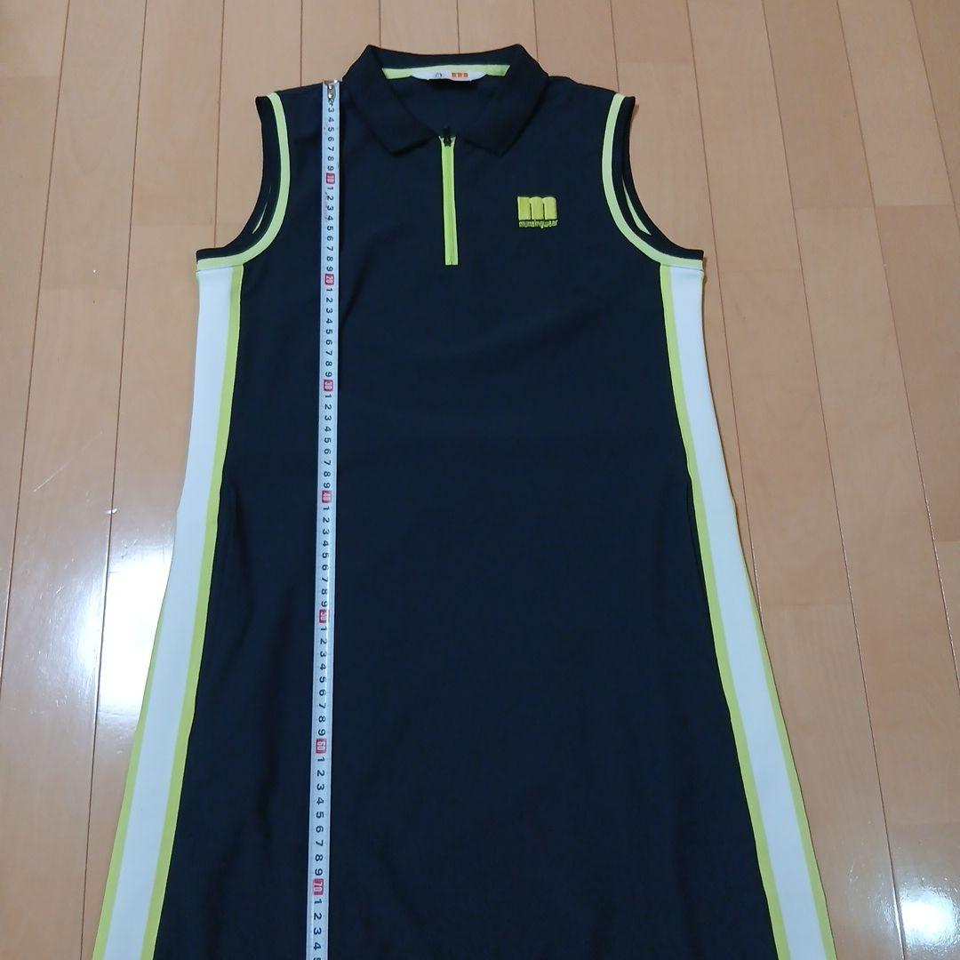 munsingwear ノースリーブポロワンピース
