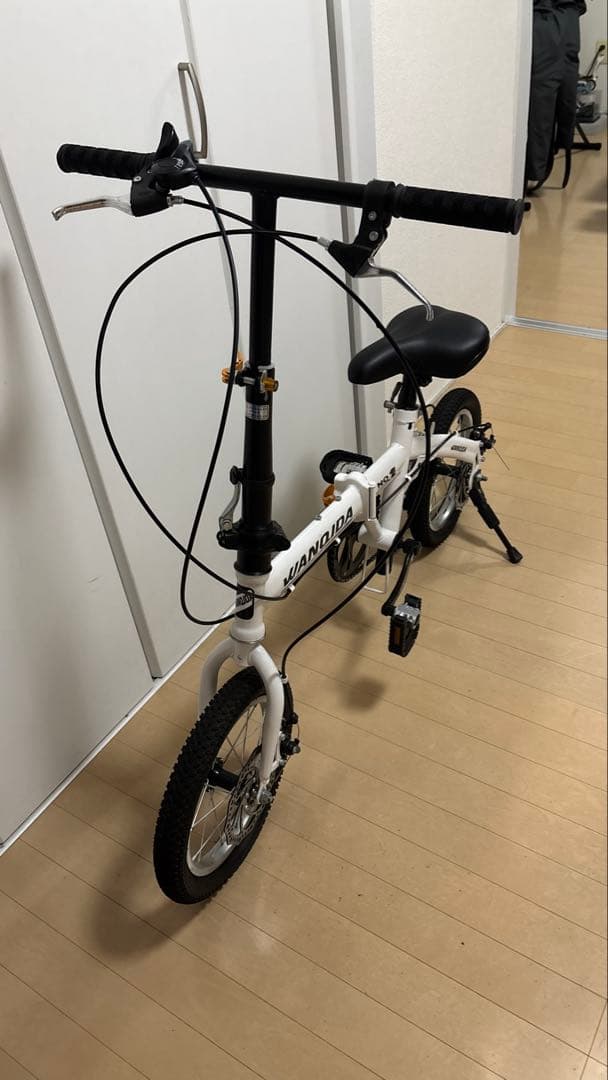 WANQIDA 折りたたみ自転車 ホワイト