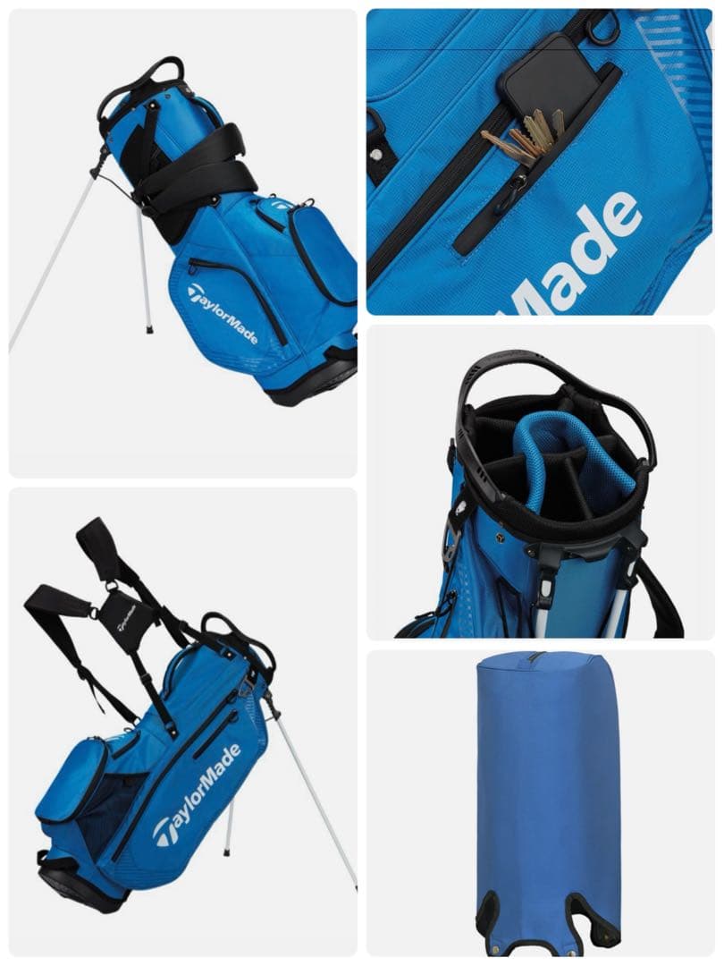 新品◼️ TaylorMade Golf ◼️キャディバッグ9.5型　スタンドバッグ