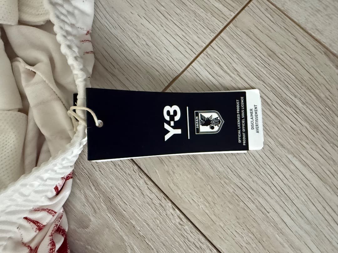 Y-3 JFA CW GFX SH M ホワイト/レッド