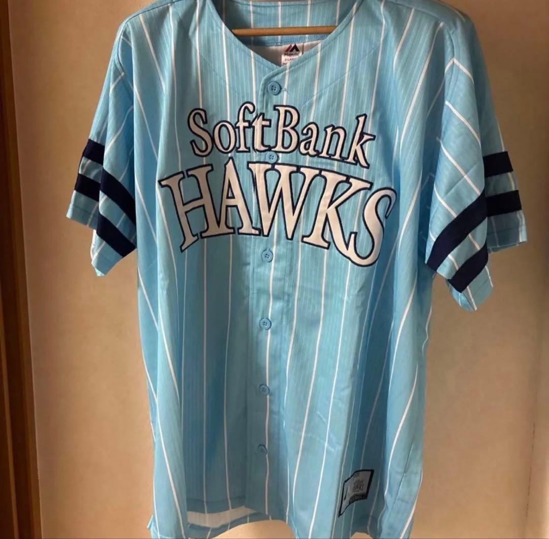 【新品未使用】柳田悠岐選手ユニフォーム　XL 鷹の祭典2019