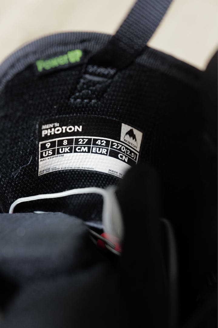 Burton PHOTON スノーボードブーツ 27cm スピードゾーン