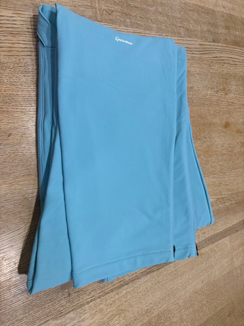 水色 スリムフィット パンツ 新品タグ付き