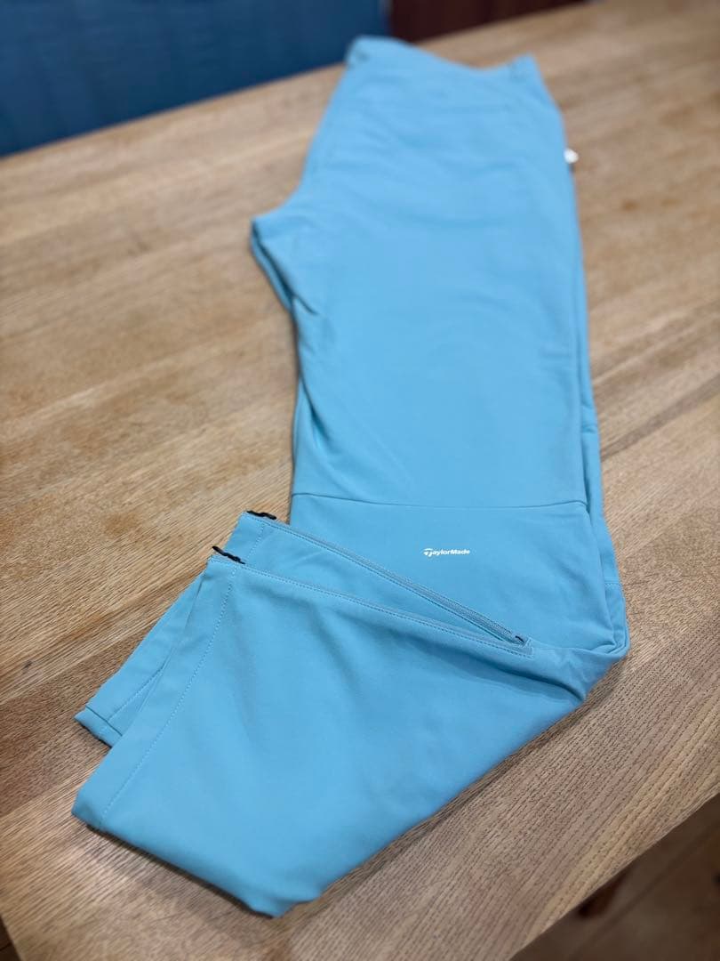 水色 スリムフィット パンツ 新品タグ付き