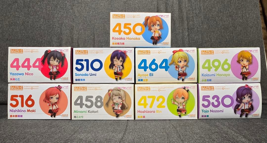 ラブライブ！ ねんどろいど フィギュアセット 全9体