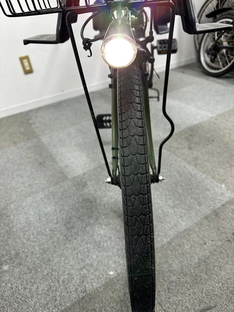 3人乗り電動アシスト自転車　パナソニック製　22インチ子供乗せシート付き　買い得