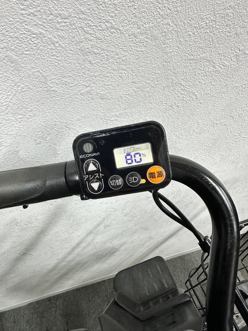 3人乗り電動アシスト自転車　パナソニック製　22インチ子供乗せシート付き　買い得