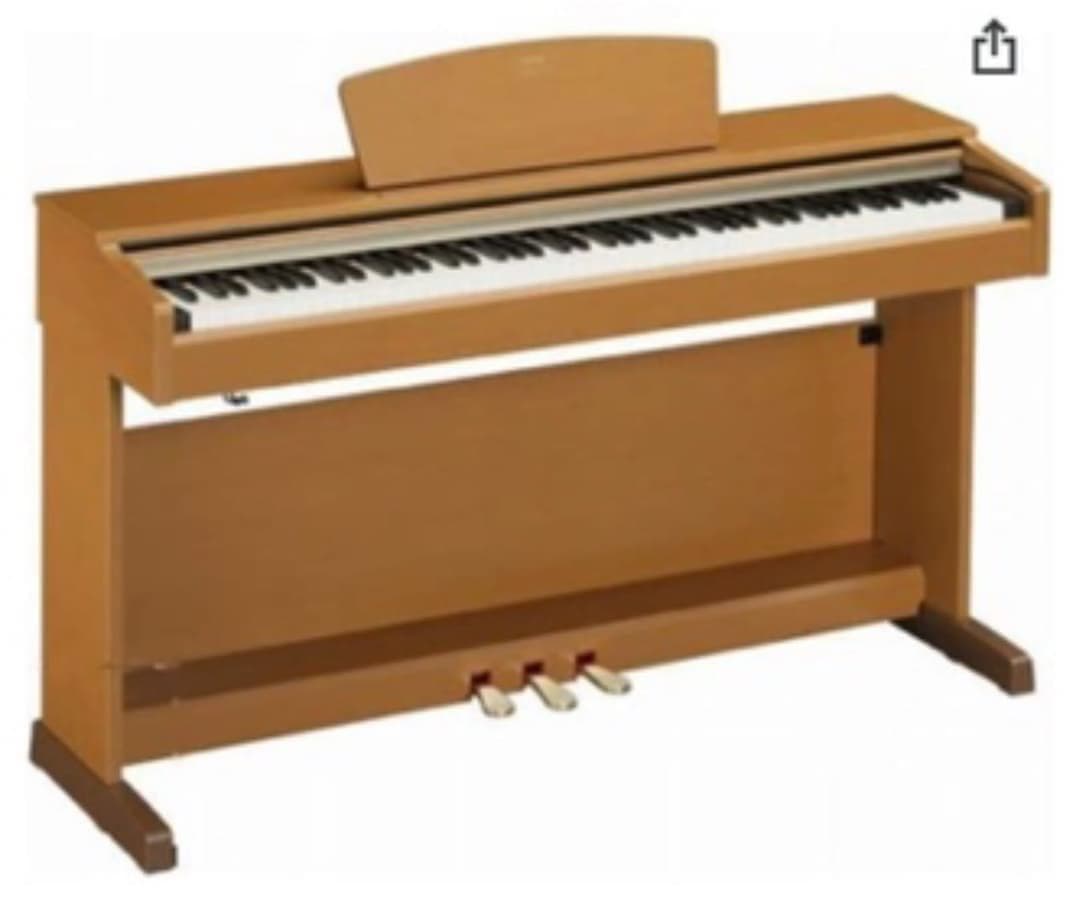 YAMAHA 電子ピアノYDP-160C ブラウン 椅子・ヘッドホン付き
