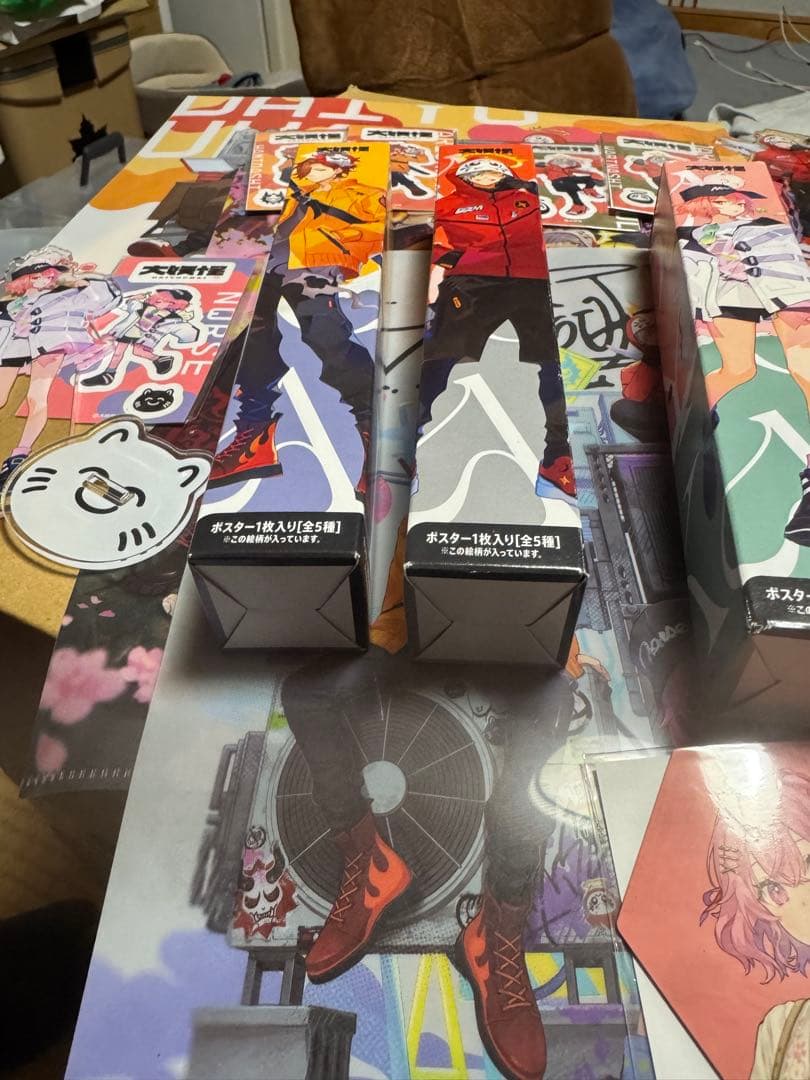 大妖怪 ローソンコラボ限定品 ミニポスター クリアファイル アクリルスタンド