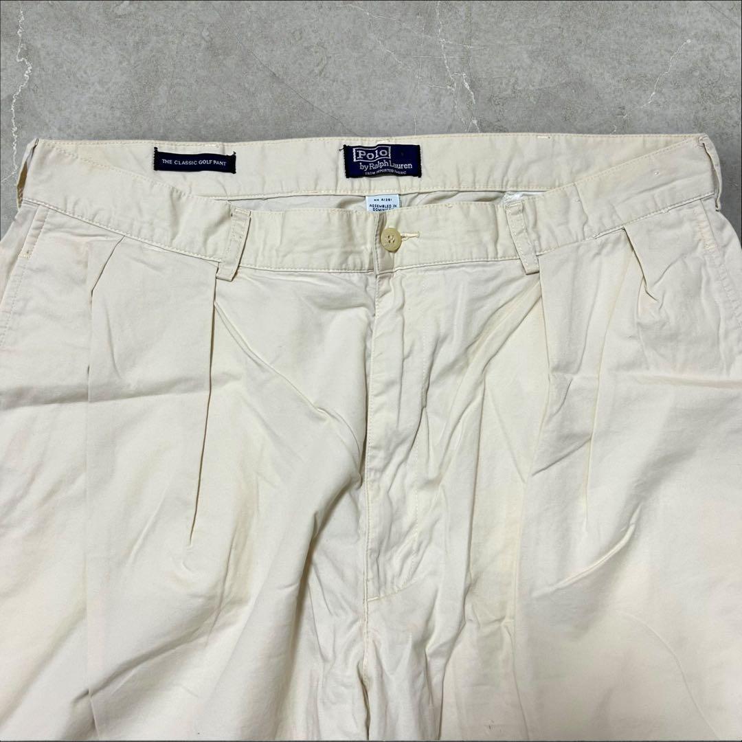 【ポロバイラルフローレン】38×34(L)メンズ　ゴルフパンツ　ゆったりめ