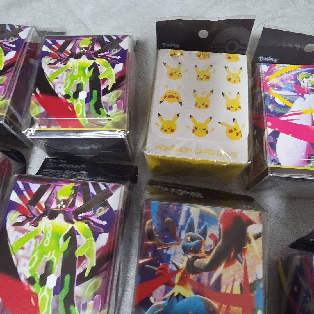 ポケカ デッキケース23個 デッキシールド17個 ダメカンケース29個まとめ売り