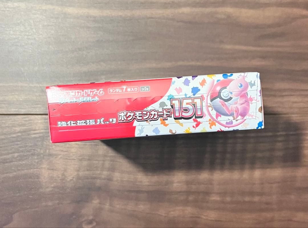 シュリンク付　ポケモンカード151 1box