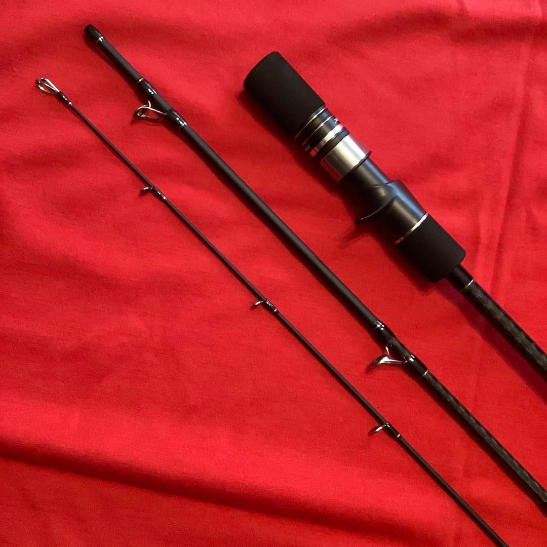 MH1.83m MAX350g 3ピースロッド&デジタルカウンター付ベイトリール
