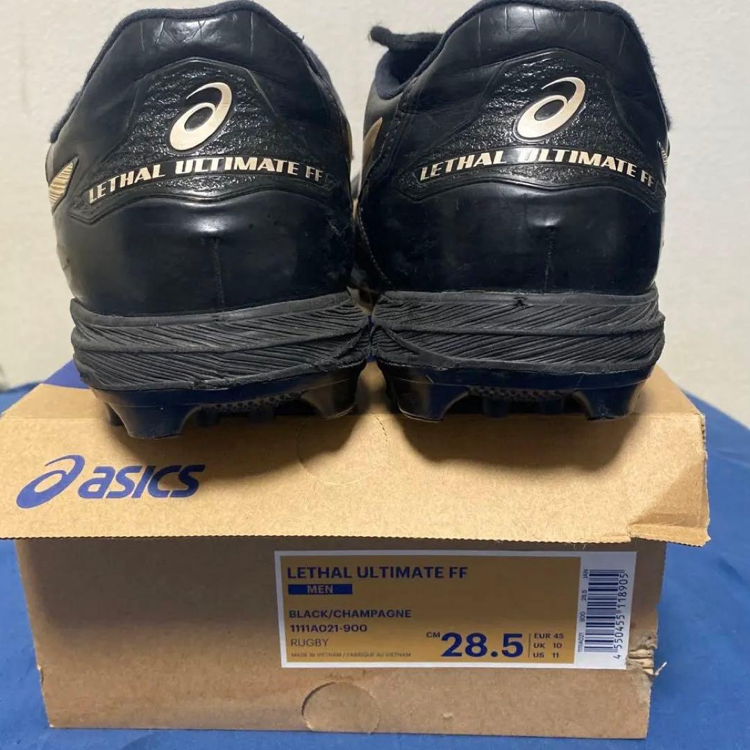 asics ラグビーシューズ　LETHAL ULTIMATE FF 28.5cm