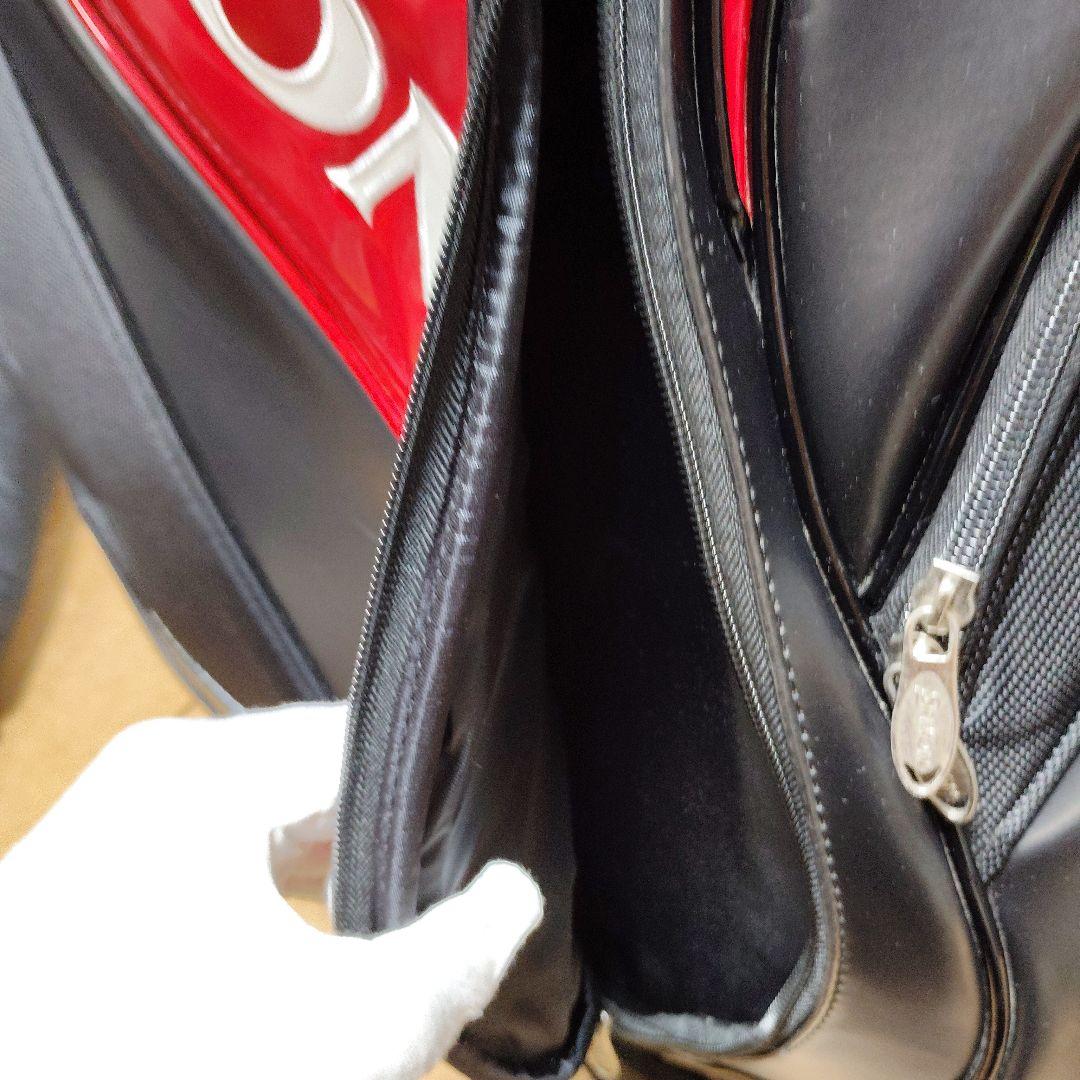 美品 Srixon キャディバッグ スリクソン ゴルフバッグ フードカバー付き