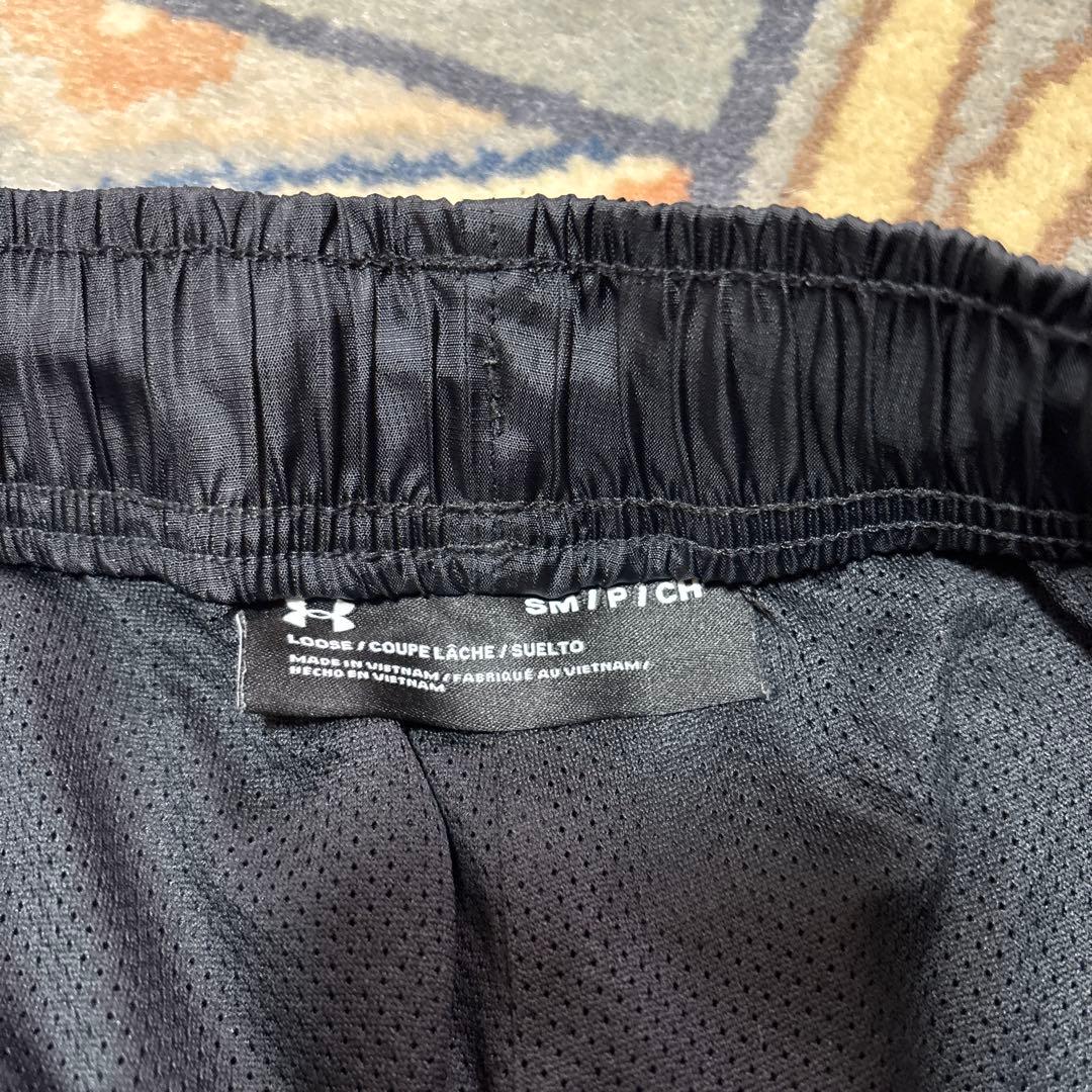 Under Armour ナイロン上下セット 青/黒