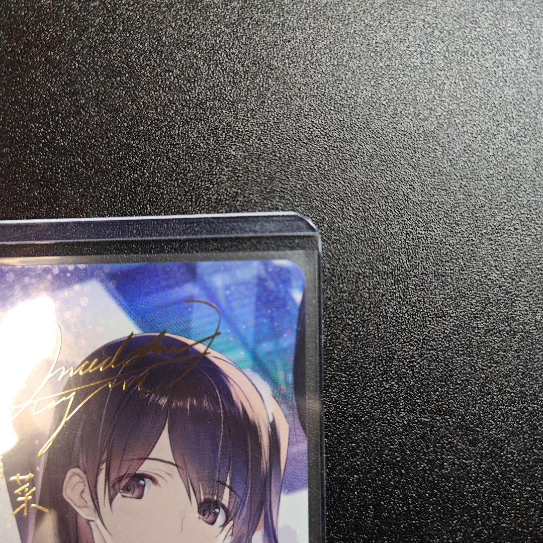 WS ヴァイスシュヴァルツ ロゼ 小悪魔な素顔 雪菜 SP サイン
