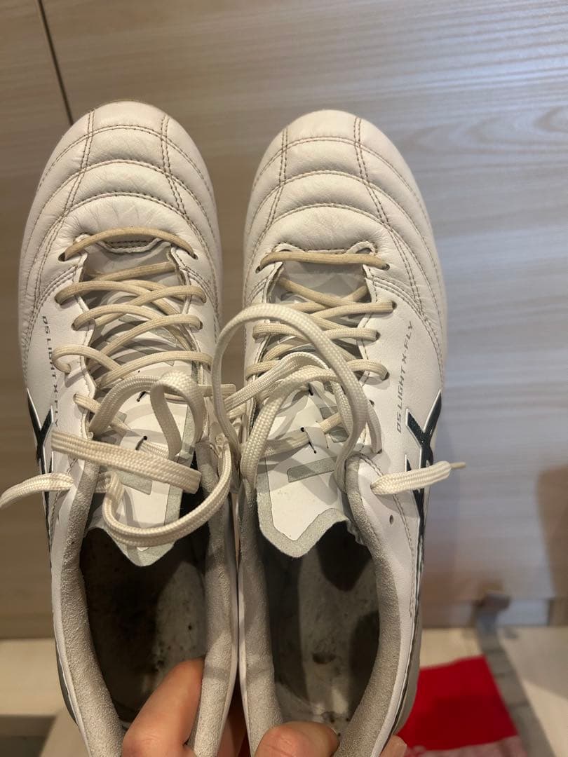ASICS XFLY(希少カンガルー革)❗️ サッカースパイク　27cm