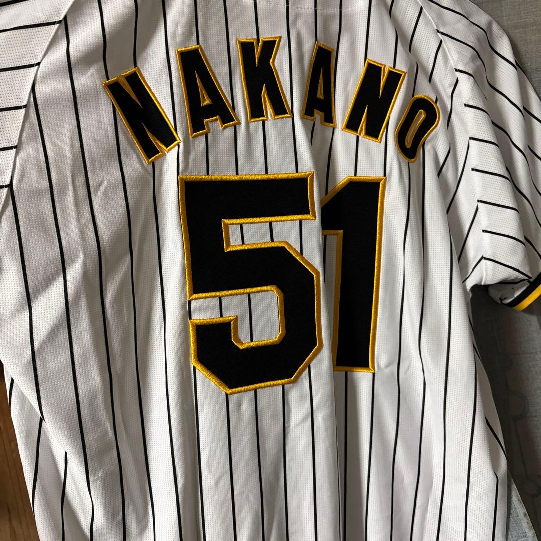 阪神タイガース 中野拓夢 レプリカユニフォーム　M