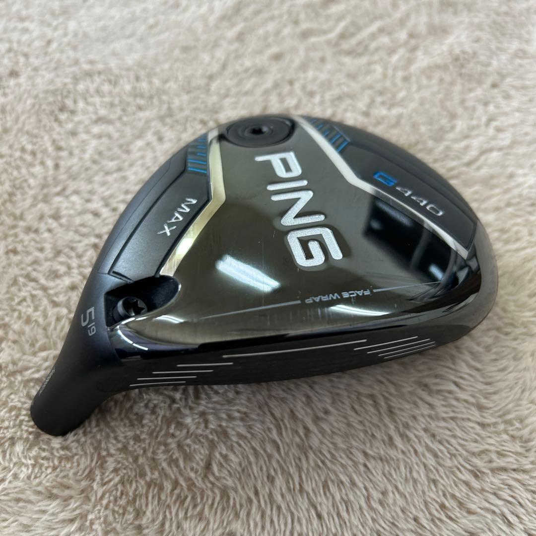 PING G440 MAXフェアウェイウッド 18度 ヘッド、ヘッドカバー