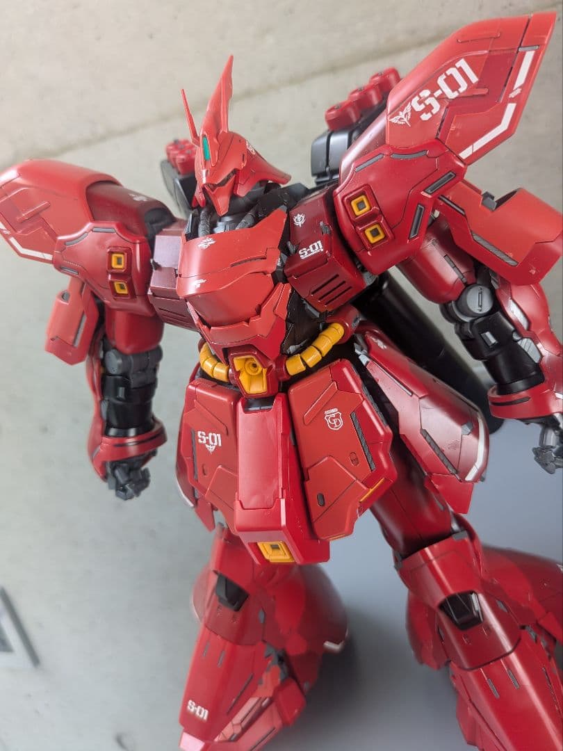 MG　サザビー　Ver.ka　完成品　逆襲のシャア　シャア・アズナブル　ガンプラ