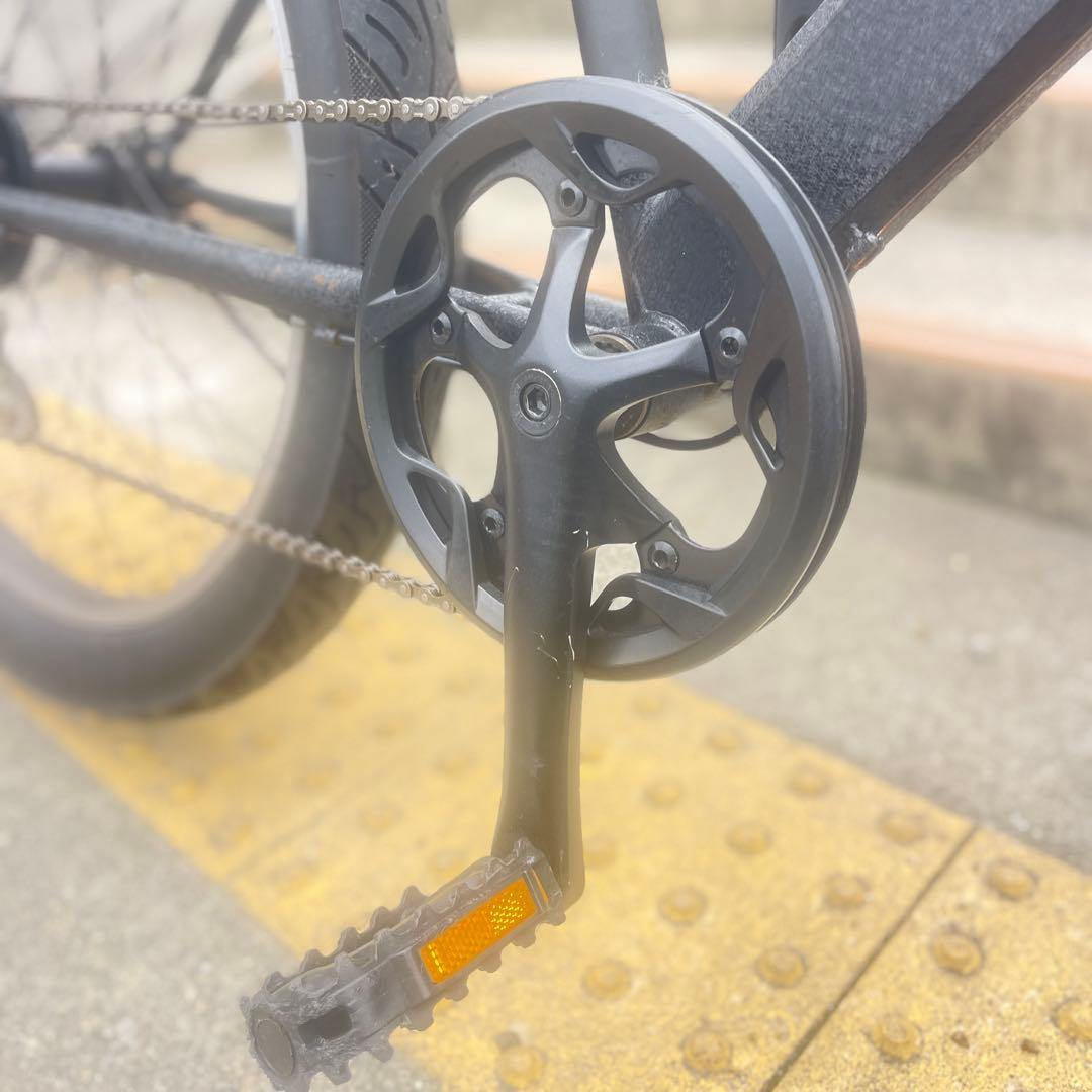 Jeep 26型セミファット 21-22モデル 黒 シート固着（股下92cm）