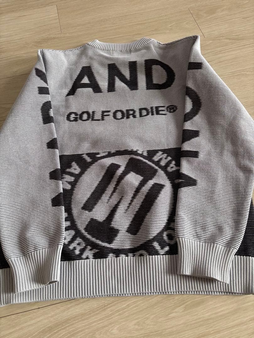 MARKALONA GOLFFORDIE セーター　極微美品　ゴルフウェア　48