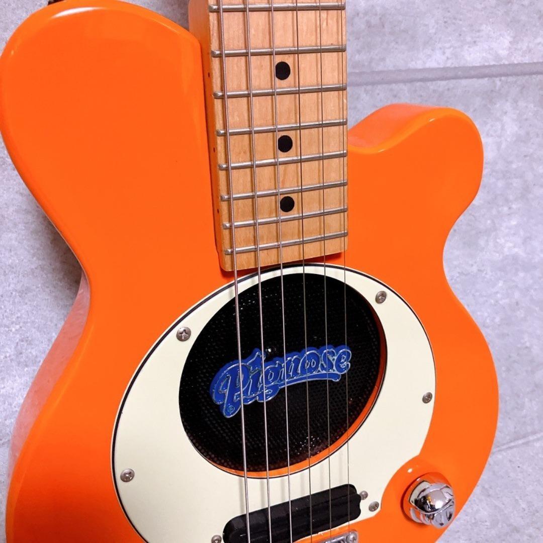 【極美品】pignose PGG-200 アンプ内蔵 エレキギター オレンジ