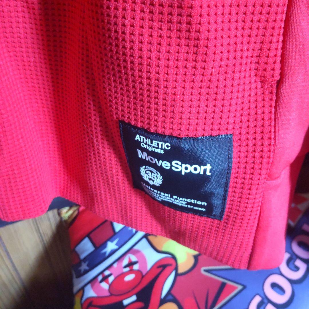 DESCENTE MoveSport 赤 ジャージ セットアップ