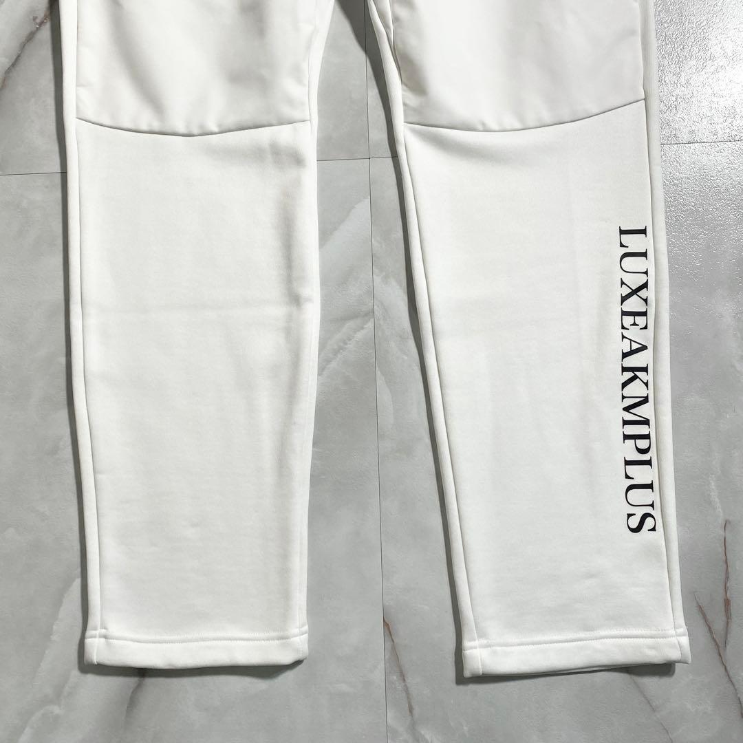 A18918 極美品 LUXEAKMPLUS ウィンドプルーフパンツ 白 L