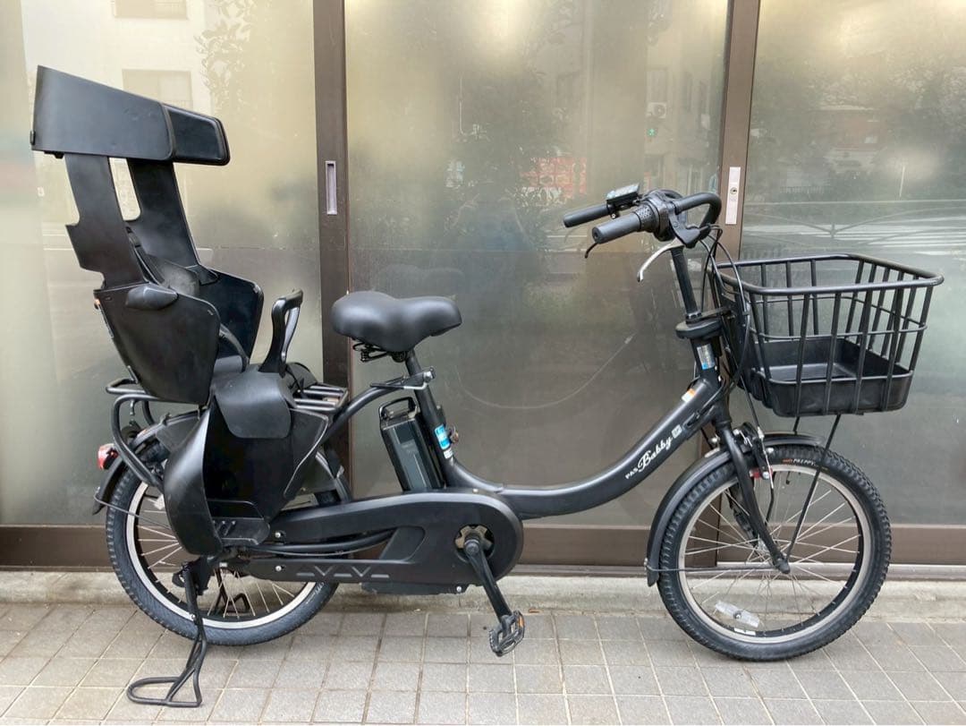 中古電動自転車 ヤマハ PAS Babby SP 20インチ 黒 横浜№3743