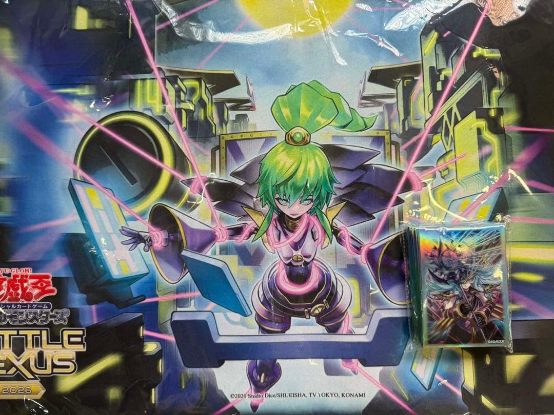 遊戯王 BATTLE NEXUS 2026 シャドール プレイマット スリーブ
