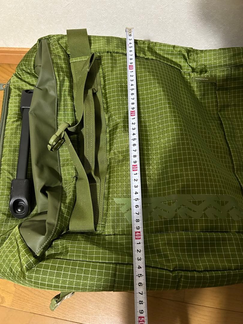 K2 グリーン キャリーケース　スノーボードケース