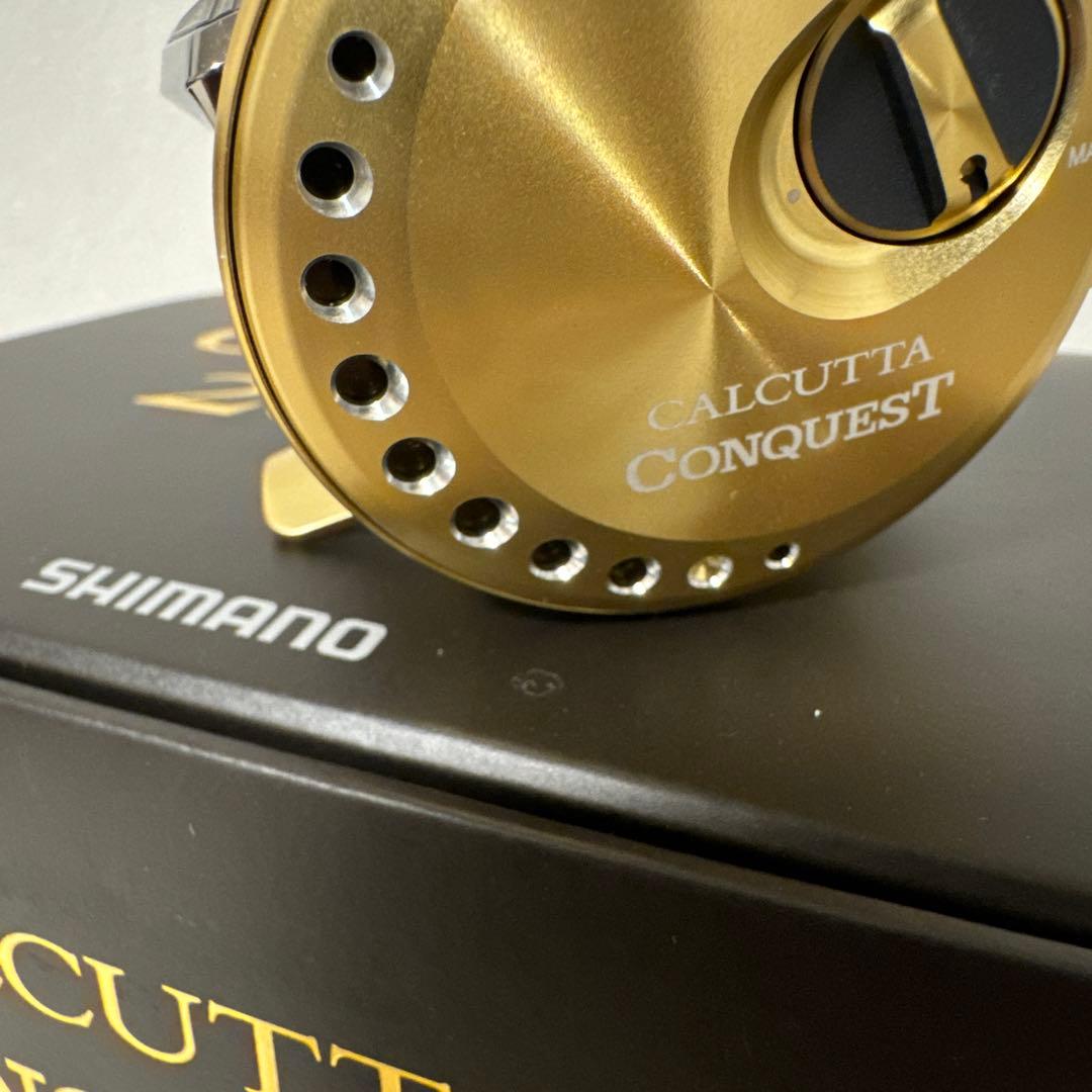 SHIMANO 22カルカッタコンクエスト201XG 左巻き