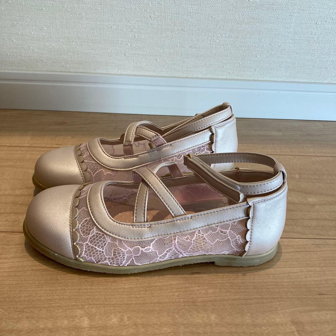 【新品未使用】mezzo piano バレエシューズ　21cm