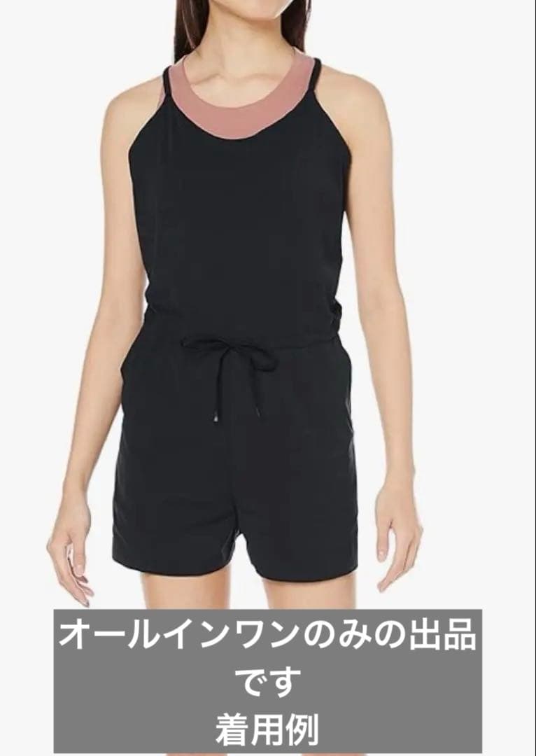 新品チャコッ BALANCE★13,200円ショートオールインワン チャコールM