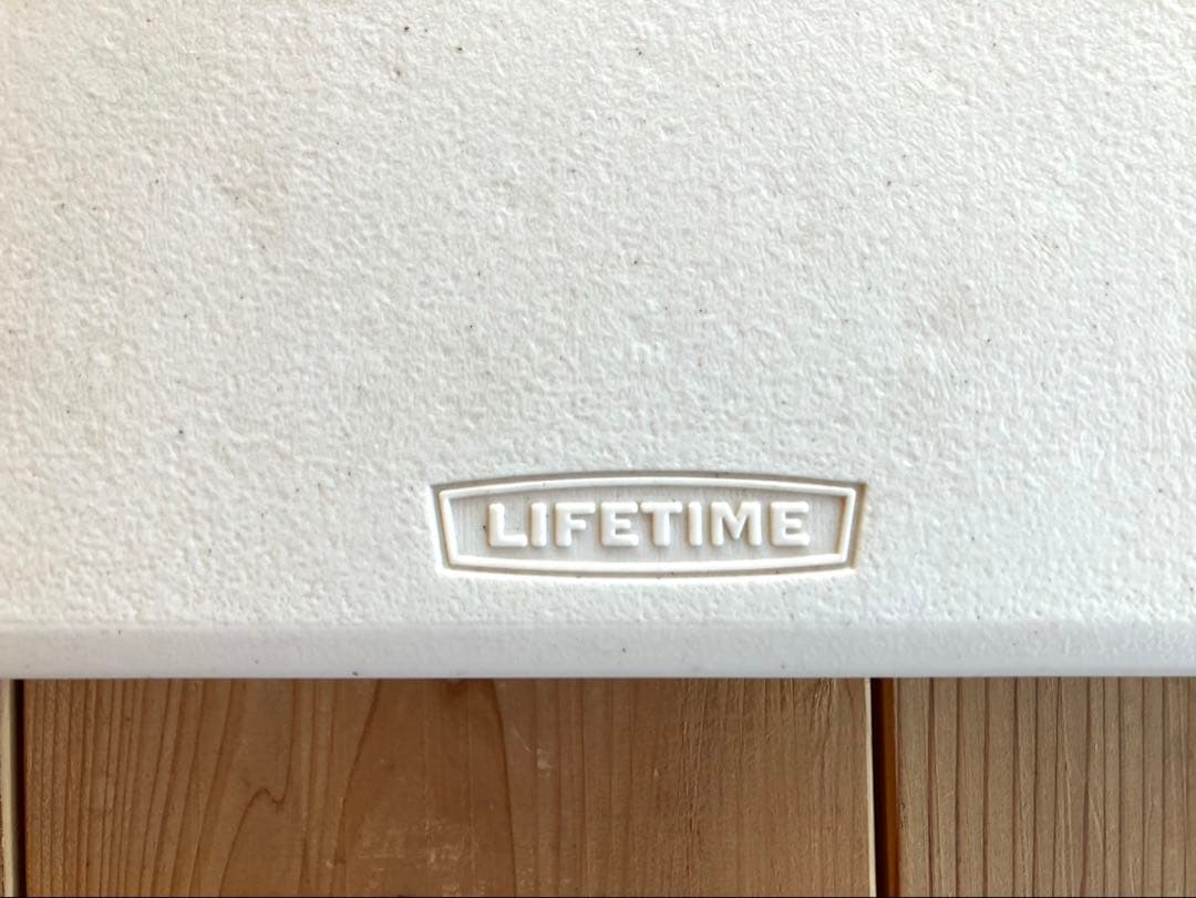 コストコLIFETIME テーブル・チェアー×4、フルセット