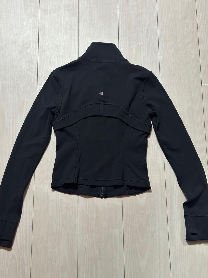 ブラック ジャケット ワイドレッグパンツ セット