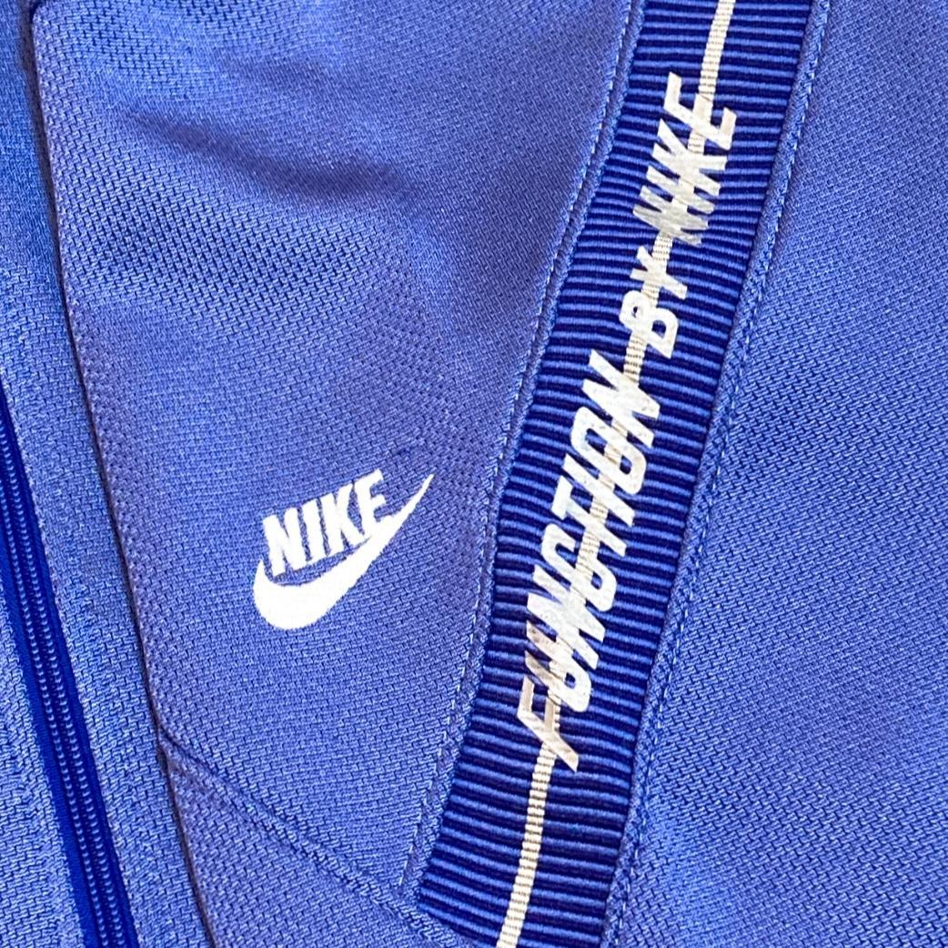 ナイキ NIKE トラックジャケット 刺繍ロゴ 青 M 1794