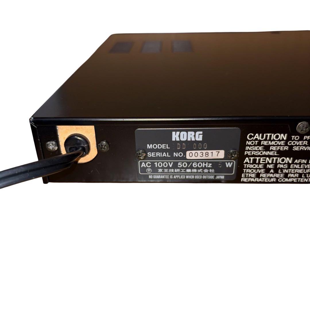 【美品・動作品】KORG SDD-1000 デジタルディレイ ラックエフェクター