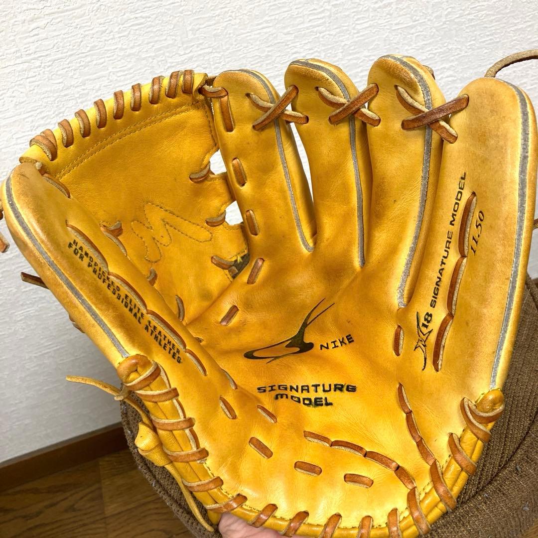 【希少品】ナイキ　グローブ（一般軟式用、松坂モデル）