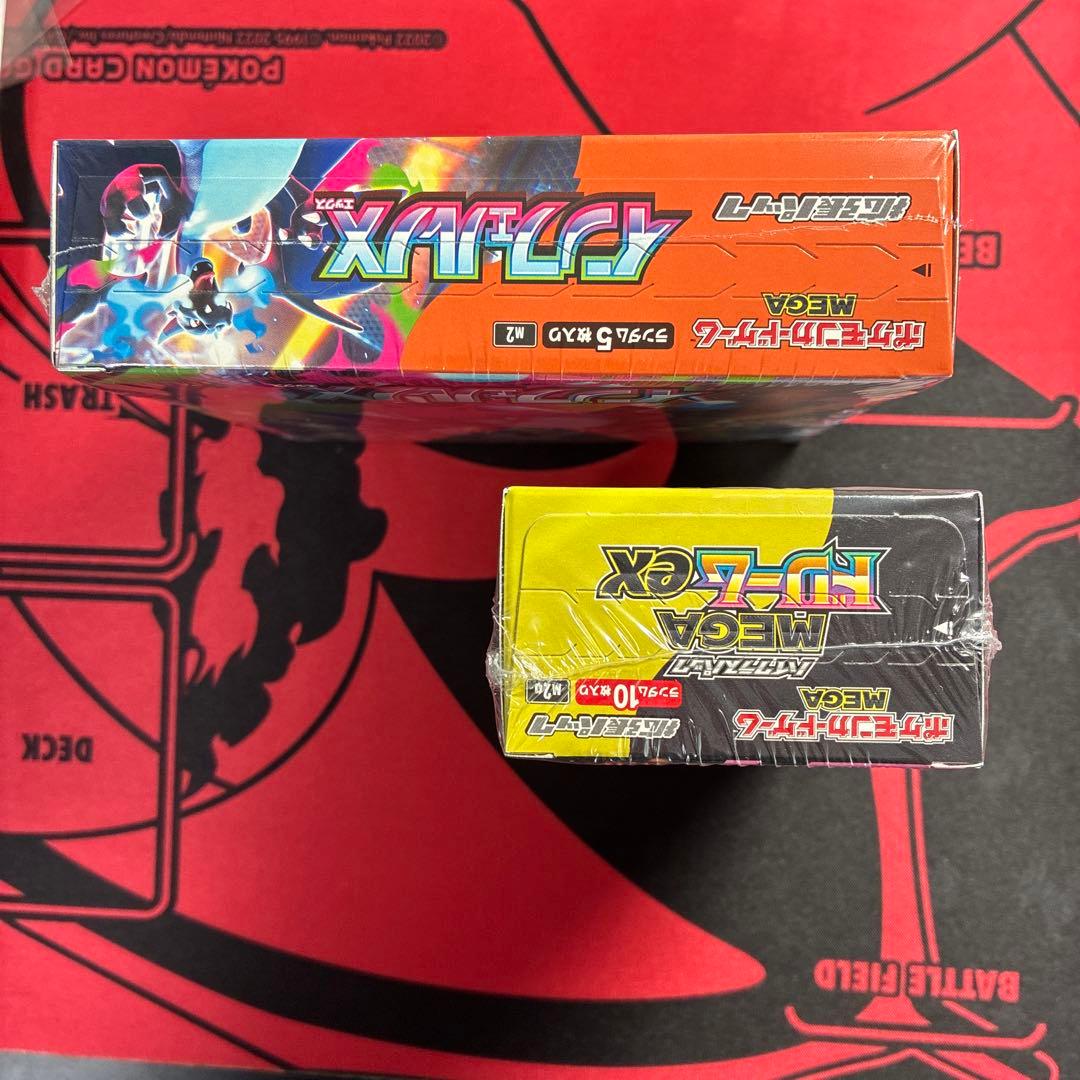 ポケモンカード　 メガドリームex インフェルノX BOX シュリンクつき