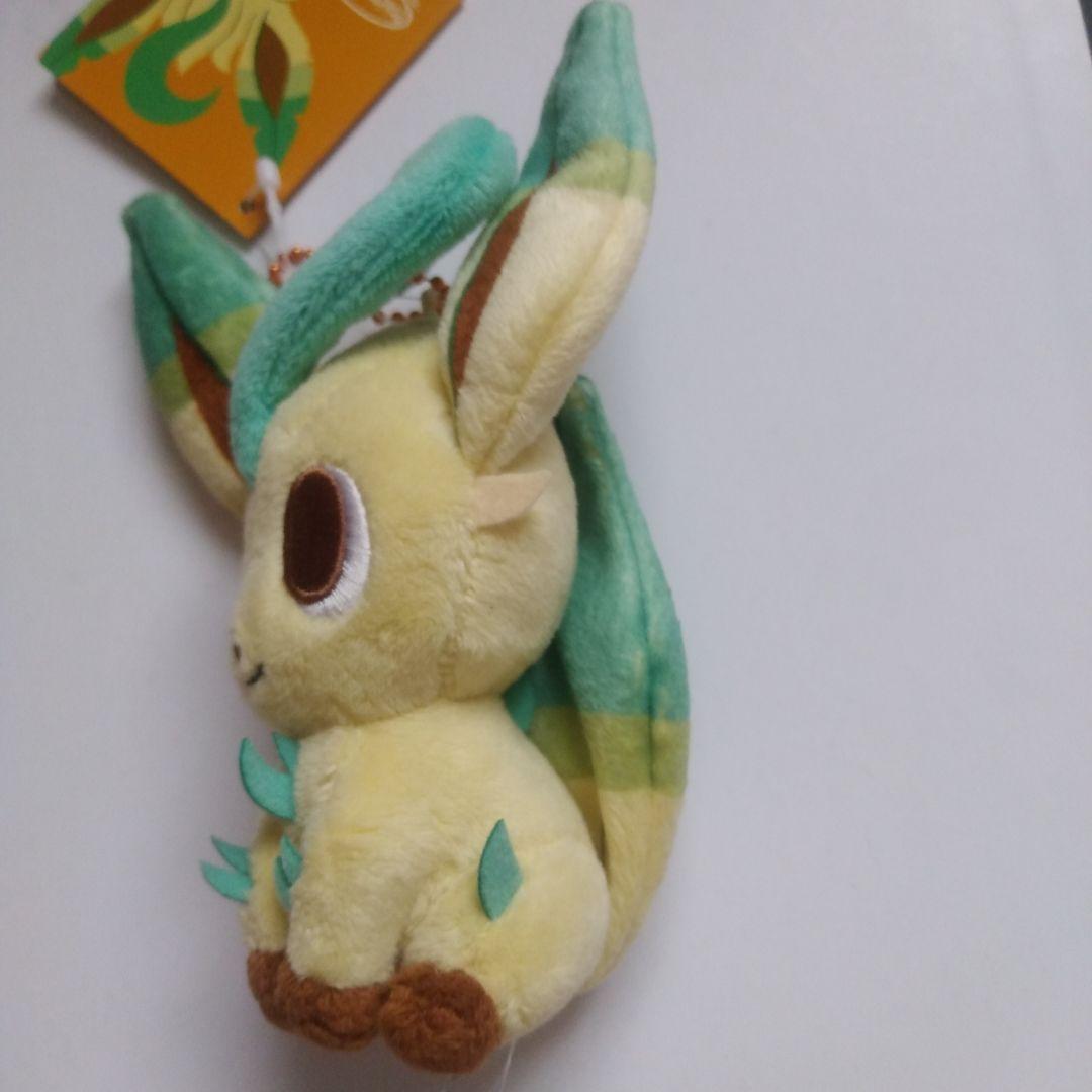 未使用タグ付き｜ポケモン　リーフィア　マスコット　Pokémontime