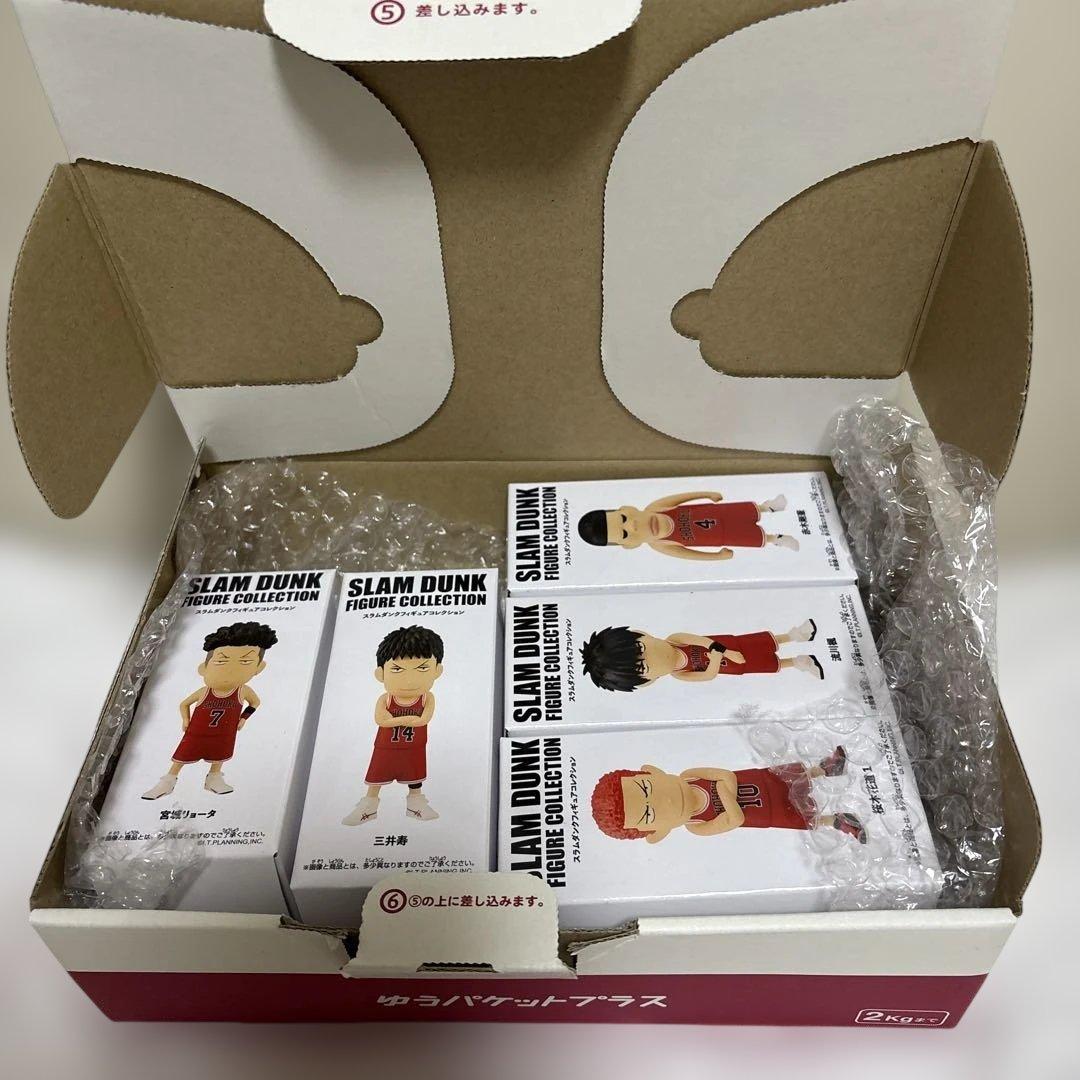 スラムダンク　フィギュアコレクション　５点セット　入場特典ポストカード