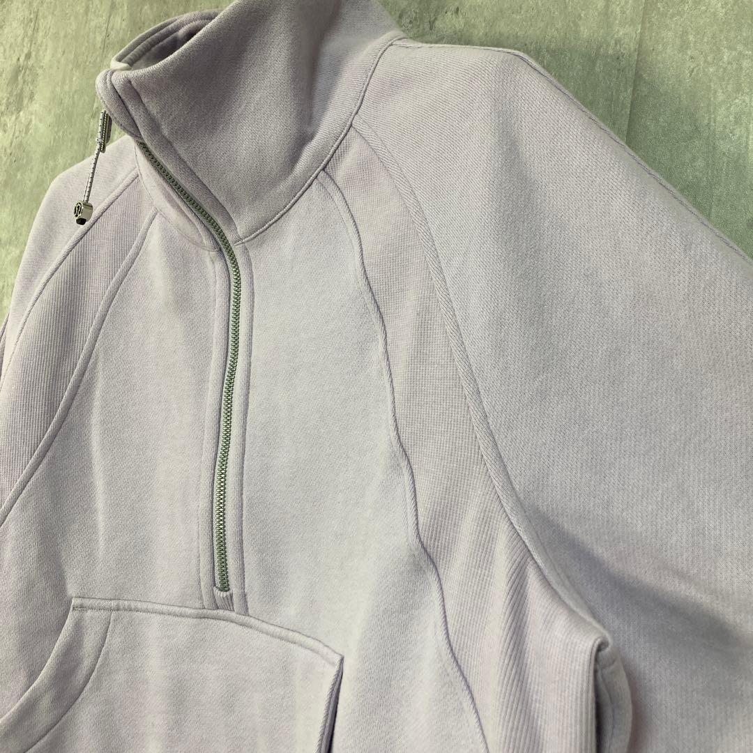 LULULEMON スキューバオーバーサイズファネルネックハーフジップ
